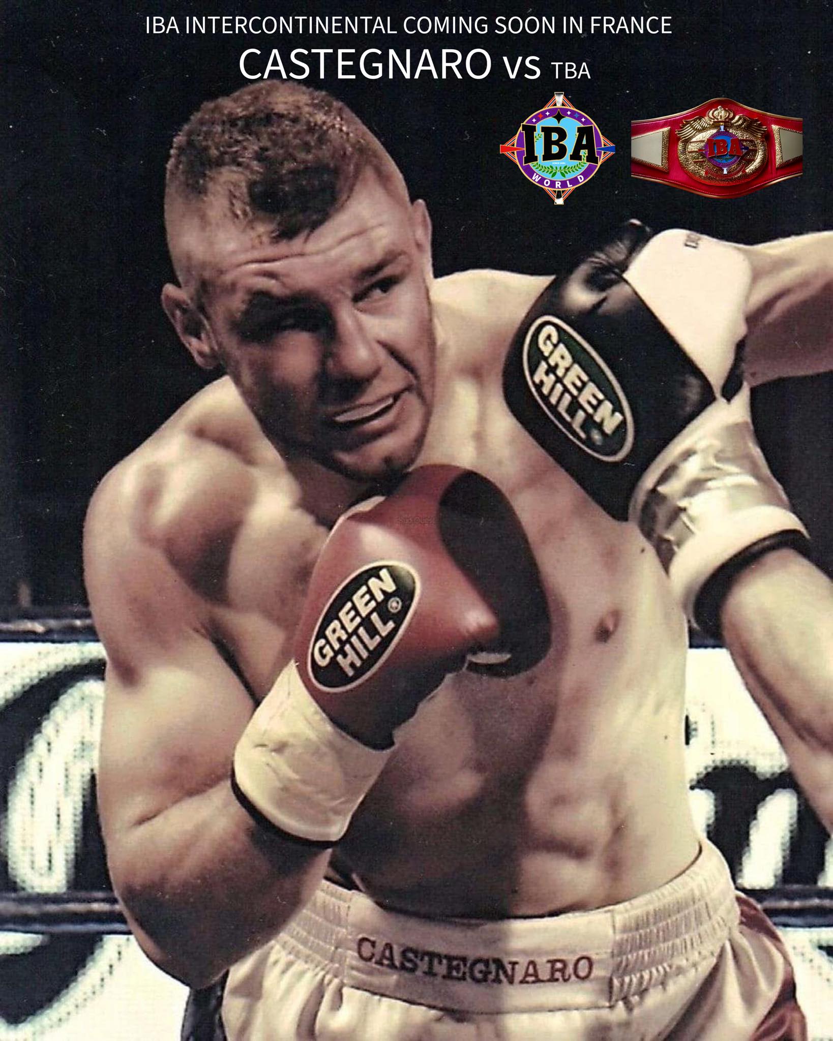 Baptiste Castegnaro Intercontinental Championship Fight in France